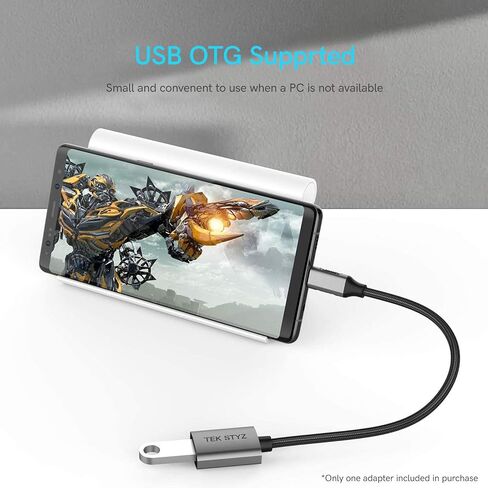محول Tek Styz USB-C USB 3.0 متوافق مع محول Mercedes 2020 GLE OTG Type-C/PD ذكر USB 3.0 أنثى. (5 جيجابت في الثانية) in Kuwait