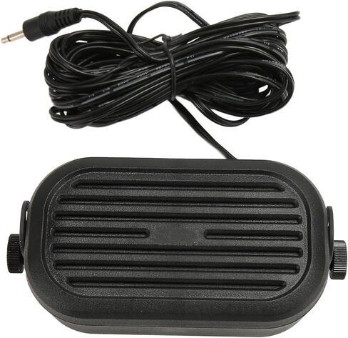 مكبر صوت صغير محمول 3.5 ملم جاك 5 وات لـ ICOM IC 2730 ID 5100 ID 4100 IC 7100 IC 718 IC 2300H لراديو هام لجهاز الإرسال والاستقبال المحمول لراديو السيارة ومكبر الصوت الخارجي in Kuwait
