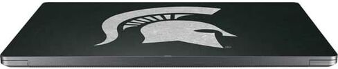 Skinit Laptop Decal Skin Compatible with Universal Laptop 15in (12.2 x 8.8in) - Officially Licensed Michigan State University Spartans Logo Design in Saudi Arabia