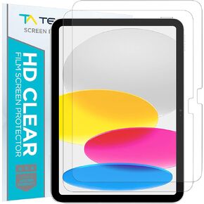 واقي شاشة Tech Armor Matte مضاد للتوهج لجهاز iPad 11 (2025) وiPad الجيل العاشر 10.9 بوصة 2022، متوافق مع Face ID، عبوتان in Kuwait