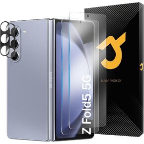 JZG 2 Pack لواقي شاشة Google Pixel 7 Pro، زجاج مقسى 9H، فتح بصمة الإصبع، مضاد للصدمات، جراب مناسب لواقي الشاشة الزجاجي Google Pixel 7 Pro 5G in Kuwait