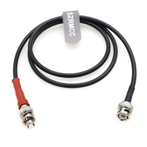 SZRMCC SHV ذكر إلى SHV ذكر كابل محوري 50ohm عالي الجهد 5000 فولت اختبار كابل لمضخم بيزو Thorlabs BPA100 (1 متر) in Kuwait