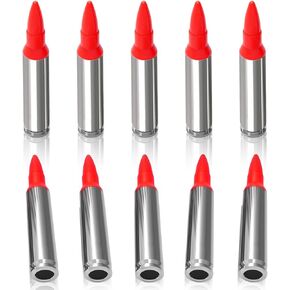 WAKAZO Training Snap Caps Dummy Rounds, Durable CNC-Machined Aluminum Alloy Safe for Handling Drills & Dry Fire Practice, Ideal for Shooting Skill Training in Saudi Arabia