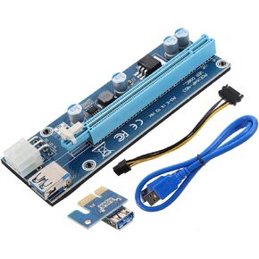 كابل محول بطاقة الرسومات لأجهزة الكمبيوتر المحمول Mini Pci-E إلى Pci-E X16 ملحق وحدة معالجة الرسومات الخارجية مع كابل USB لتحسين أداء الرسومات وقابلية التوسيع in Kuwait