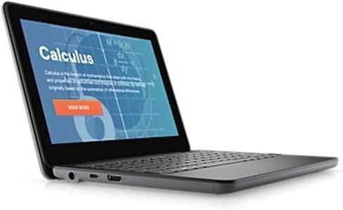 لاب توب ديل لاتيتيود 3120 2 في 1 يعمل باللمس | 11.6 بوصة 1366x768 HD | Pentium - محرك الأقراص الصلبة N6000-256GB SSD - ذاكرة وصول عشوائي 8 جيجابايت | النوى بسرعة جيجاهرتز Win 11 Pro أسود in Kuwait