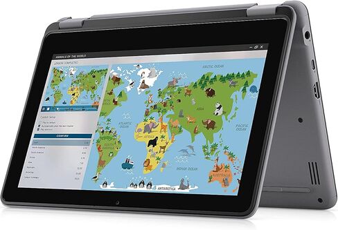 Dell Latitude 3120 2-in-1 Laptop Touch | 11.6" 1366x768 HD | Pentium - N6000-256GB SSD Hard Drive - 8GB RAM | cores @ GHz Win 11 Pro Black in Saudi Arabia