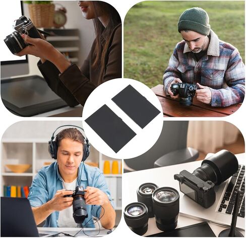 2Pcs Memory Card Storage Case Holder for Photography Supplies, Anti-Shock Card Box Organizer, Black Micro Protector for Travel and Daily Use in Kuwait
