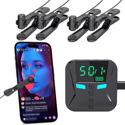 طرف النقر (4 قطع) لملحقات جهاز النقر التلقائي X1/X2PRO/G30، مع منفذ USB صغير، مع 16 قطعة من وسادات لاصقة النانو in Kuwait