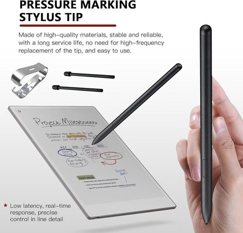 Superior Pen Tips W/2pcs Tweezers Tool for Marker 1/2 Stylus Marker Pen Plus Marker 2, 10 Packs Pencil Digital Nibs for R-emarkable in Saudi Arabia