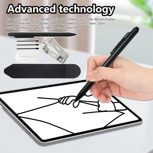 قلم Homesweet EMR الرقمي لجهاز Samsung Galaxy Tab S9/S9+/ Notebook 9 Pen 13 (2019)/ Galaxy Note 3 Neo/Galaxy Note 4/ Galaxy Note 5/ Galaxy Note 7 in Saudi Arabia