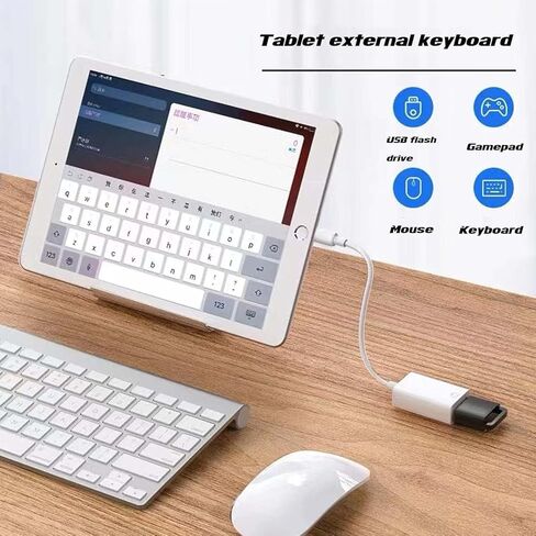 USB C SD Card Reader Compatible for Phone 16/16 Plus/16 Pro/16 Pro Max/15/15 Plus/15 Pro/15 Pro Max, Type C to Memory Card Reader Trail Camera Viewer SD Card, Plug and Play in Saudi Arabia