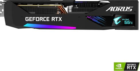 GIGABYTE AORUS GeForce RTX 3070 Ti Master 8G Graphics Card, MAX-Covered Cooling, 8GB 256-bit GDDR6X, GV-N307TAORUS M-8GD Video Card (Renewed) in Saudi Arabia