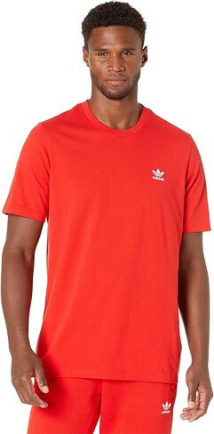 adidas Originals Trefoil Essential Tee Scarlet XL in Saudi Arabia