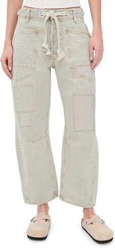 Free People Womens Moxie Low Slung Pull-on Barrel in Saudi Arabia