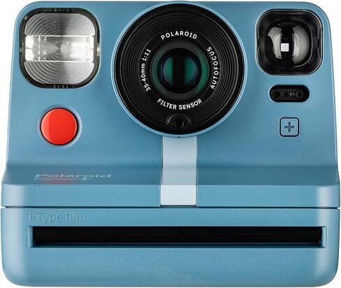Polaroid Now+ i-Type Instant Camera in Calm Blue (9063) Bundle Including: Case, Multi Colored Filter Set, Neck Strap, Full Cleaning Kit in Saudi Arabia