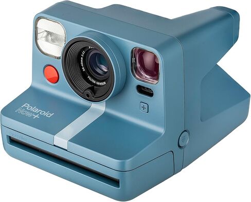 Polaroid Now+ i-Type Instant Camera in Calm Blue (9063) Bundle Including: Case, Multi Colored Filter Set, Neck Strap, Full Cleaning Kit in Saudi Arabia
