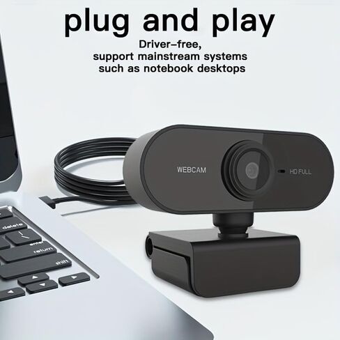 كاميرا ويب USB أساسية مع ميكروفون 480p التوصيل والتشغيل لمحادثة الفيديو in Saudi Arabia