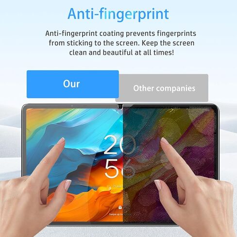 واقي شاشة لجهاز TCL NXTPAPER 14 Tablet مقاس 14.3 بوصة، زجاج مقسى عالي الدقة، صلابة 9 ساعات، خدش، مضاد لبصمات الأصابع، واقي غشاء من الزجاج المقوى لجهاز TCL NXTPAPER 14 Tablet [عبوة واحدة] in Kuwait