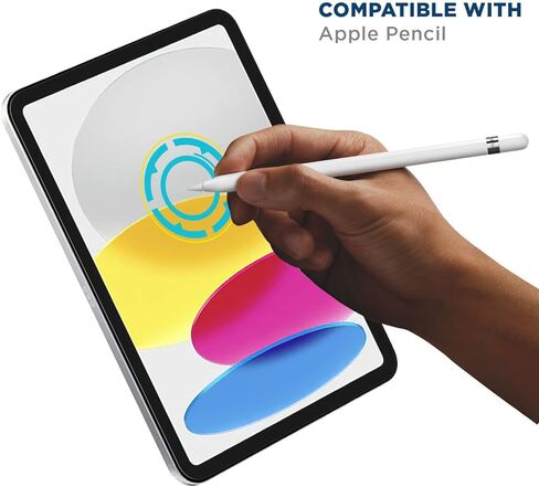واقي شاشة Tech Armor Matte مضاد للتوهج لجهاز iPad 11 (2025) وiPad الجيل العاشر 10.9 بوصة 2022، متوافق مع Face ID، عبوتان in Kuwait