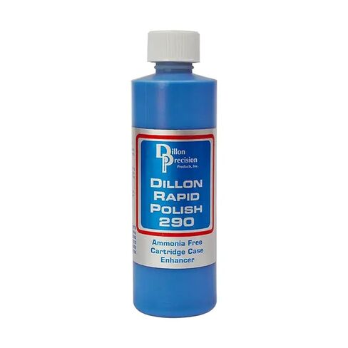 Dillon Precision Rapid Polish 290 – خرطوشة تلميع للبهلوانات الاهتزازية | زجاجة سعة 8 أونصة، تعمل على تحسين تنظيف النحاس للحصول على لمسة نهائية أكثر إشراقًا وجاهزة لإعادة التعبئة in Kuwait