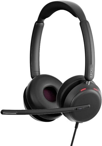 سماعة رأس EPOS Impact 860T - معتمدة من Microsoft Teams - ستيريو - USB من النوع C - سلكية - على الأذن، فوق الرأس - بكلتا الأذنين - فوق الأذن - إلغاء الضوضاء in Saudi Arabia