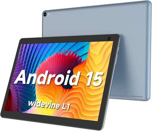 تابلت COOPERS مقاس 10 بوصة، جهاز لوحي Android 15، ذاكرة وصول عشوائي 32 جيجابايت سعة 1 تيرابايت توسيع أجهزة الكمبيوتر اللوحية، معالج رباعي النواة بطارية 6000 مللي أمبير في الساعة، شاشة لمس IPS 1280 × 800، كاميرا مزدوجة عالية الدقة 2 + 8 ميجابكسل، كمبيوتر ل in Kuwait