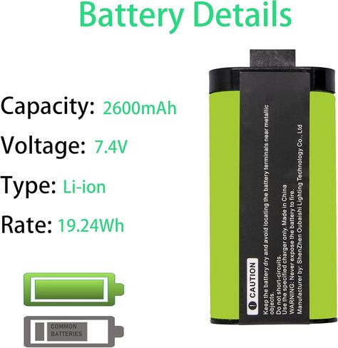 Upgrade Replacement Battery for Logitech ue megaboom, 533 000138, S-00147, 533-000116, megaboom 3, ue Boom 2, S-00171, 984-001362, 084-000845. 3400MAH in Saudi Arabia