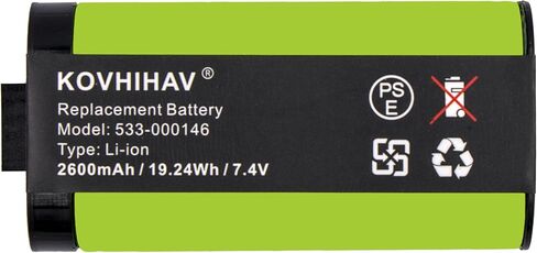 Upgrade Replacement Battery for Logitech ue megaboom, 533 000138, S-00147, 533-000116, megaboom 3, ue Boom 2, S-00171, 984-001362, 084-000845. 3400MAH in Saudi Arabia
