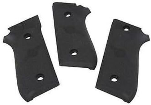 Hogue Rubber Grip Panel Set for Taurus PT-92, PT-99, PT-100, PT101, PT-92AR, Black - 99010 in Saudi Arabia