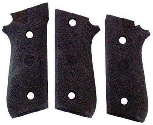 Hogue Rubber Grip Panel Set for Taurus PT-92, PT-99, PT-100, PT101, PT-92AR, Black - 99010 in Saudi Arabia