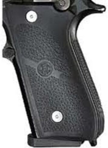 Hogue Rubber Grip Panel Set for Taurus PT-92, PT-99, PT-100, PT101, PT-92AR, Black - 99010 in Saudi Arabia