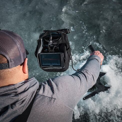 بطارية ليثيوم أيون 14.8 فولت 20 أمبير مع شاحن - طاقة محمولة خفيفة الوزن للتصوير المباشر لصيد الأسماك على الجليد (Garmin LiveScope، Humminbird MEGA Live & Lowrance ActiveTarget) in Kuwait