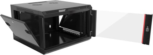 Sysracks - Network Data Cabinet - Rack Mount - Wall Mount IT Rack - Locking - Server Rack - 24-Inch deep Data Rack - Locking Server Rack Cabinet Glass Door (9U (23" w x24 d x20 h)) in Saudi Arabia
