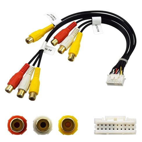 RCA الأسلاك تسخير لراديو ستيريو يناسب جبال الألب ILXW650 ILX-W650 ILX-W650E ILXW650E in Kuwait