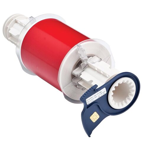 Brady 13540 PowerMark 50' Length x 4" Width, B-580 Vinyl Film, Red Indoor/Outdoor Tape in Saudi Arabia