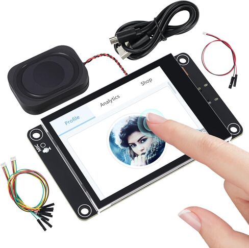 Freenove ESP32-S3 ESP32 S3 Display CYD 2.8 Inch IPS Capacitive Touch Screen 240x320 Pixel, Supporting XiaoZhiAI AI, Dual-core 32-bit 240 MHz Microcontroller WiFi+BT, C Code LVGL Projects Tutorial in Saudi Arabia
