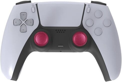 عصا التحكم المعدنية ثلاثية الأبعاد لوحدة تحكم PS5 | عصا التحكم التناظرية المصنوعة من الألومنيوم البديلة لوحدة تحكم PS5 قطعتين - وحدة التحكم غير متضمنة in Saudi Arabia