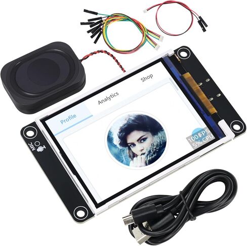 Freenove ESP32-S3 ESP32 S3 Display CYD 2.8 Inch IPS Capacitive Touch Screen 240x320 Pixel, Supporting XiaoZhiAI AI, Dual-core 32-bit 240 MHz Microcontroller WiFi+BT, C Code LVGL Projects Tutorial in Saudi Arabia