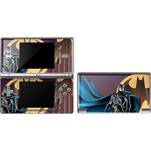 غلاف Skinit المخصص للألعاب المتوافق مع DS Lite - تصميم Warner Bros Batman in The Sky المرخص رسميًا in Kuwait