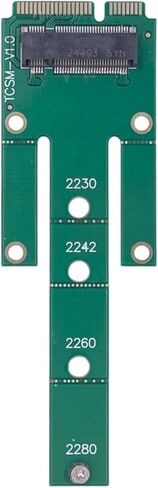 محولات MSATA إلى M.2 تحويل بطاقة MSATA ذكر إلى محول مناسب لنقل بيانات 2230 2242 2260 2280 SSD in Kuwait