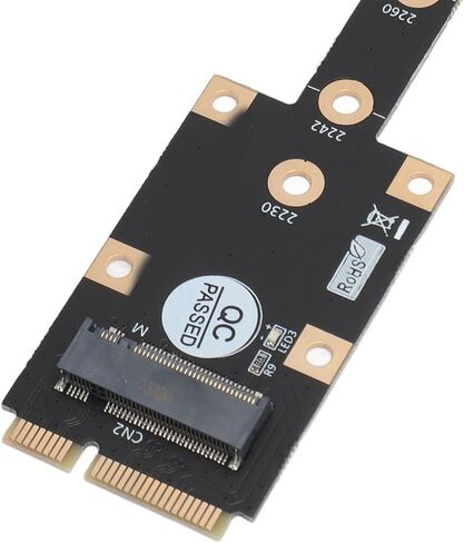 بطاقة محول PCIE صغيرة، توصيل وتشغيل انتقال سلس لـ 2230 2242 2260 2280 M.2 SSD، تركيب بسيط، لمستخدمي DIY، مادة PCB متينة in Saudi Arabia