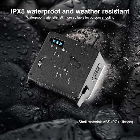 ضوء تعبئة مغناطيسي سريع التحرير لكاميرا DJI Action 6/5 Pro/4، خالي من الوميض عالي CRI 95+ مع 3 مستويات سطوع، IPX5 مقاوم للماء، ضوء كاميرا محمول لمدونات الفيديو، ركوب الدراجات، الرياضات الليلية in Kuwait