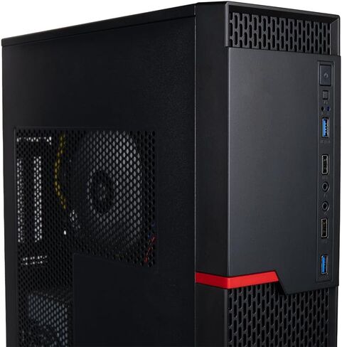 Envision S13 SFF PC (3.8-4.6GHz 8-Core Ryzen 7 5700G w/FHD Low/Med Gaming Radeon Graphics, 16GB RAM, 512GB NVME SSD, MSI mb, WiFi, Windows 11 Pro, 10 USB, HDMI + VGA, RJ45, KB+Mouse, Desktop Computer in Saudi Arabia