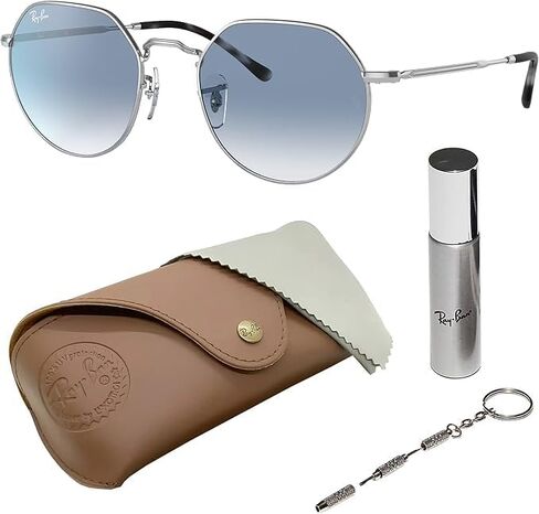 نظارات شمسية Ray-Ban RB3565 JACK مربعة الشكل للرجال والنساء مع مجموعة نظارات RAYBAN الرسمية in Saudi Arabia