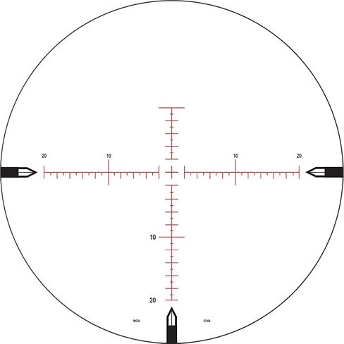 Nightforce NXS 5.5-22x56mm F2 30mm أنبوب متين ودقيق أسود نطاق بندقية الصيد - ZeroStop Parallax قابل للتعديل المستوى البؤري الثاني نطاق الرماية بعيد المدى in Kuwait