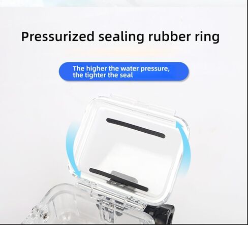 Waterproof Case Compatible for Insta360 Go Ultra，High-Transparency, Corrosion-Resistant PC Material Offers Impact-Resistant, and Scratch-Resistant Properties for Enhanced Camera Protection. in Kuwait