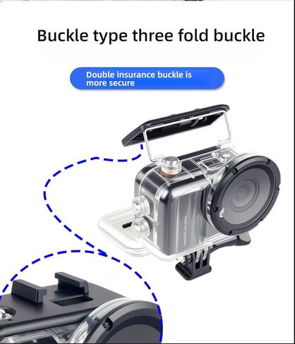 Waterproof Case Compatible for Insta360 Go Ultra，High-Transparency, Corrosion-Resistant PC Material Offers Impact-Resistant, and Scratch-Resistant Properties for Enhanced Camera Protection. in Kuwait