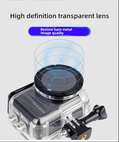 Waterproof Case Compatible for Insta360 Go Ultra，High-Transparency, Corrosion-Resistant PC Material Offers Impact-Resistant, and Scratch-Resistant Properties for Enhanced Camera Protection. in Kuwait