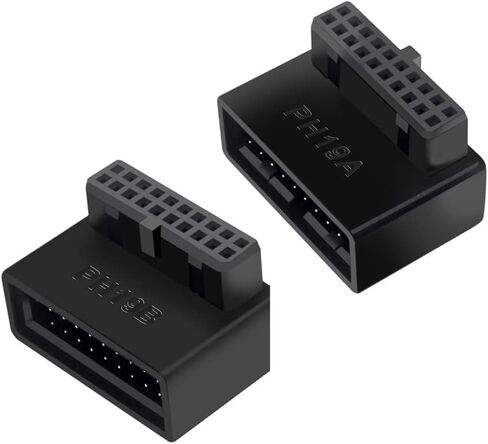 Xiwai عكسها USB 2.0 9Pin الإسكان إلى اللوحة الأم USB 3.0 20pin رأس شاحن أنثي in Kuwait