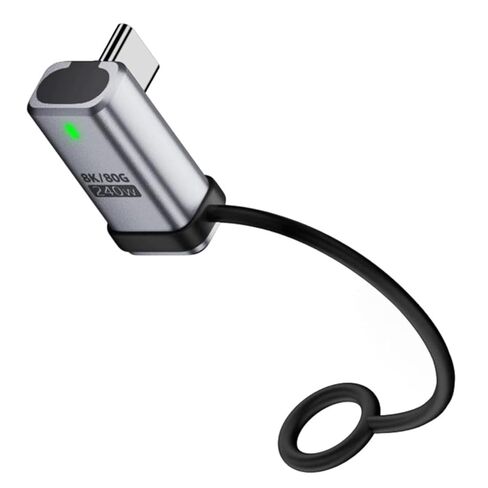 chenyang USB C Coupler Adapter,USB C Female to Female 90 Degree Connector Support 80Gbps Data Transfer PD 240W Fast Charging 8K@60Hz Video Output in Saudi Arabia